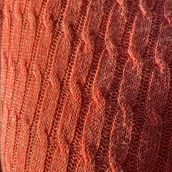 Jcrew neon coral sweater - Picture 2 of 3